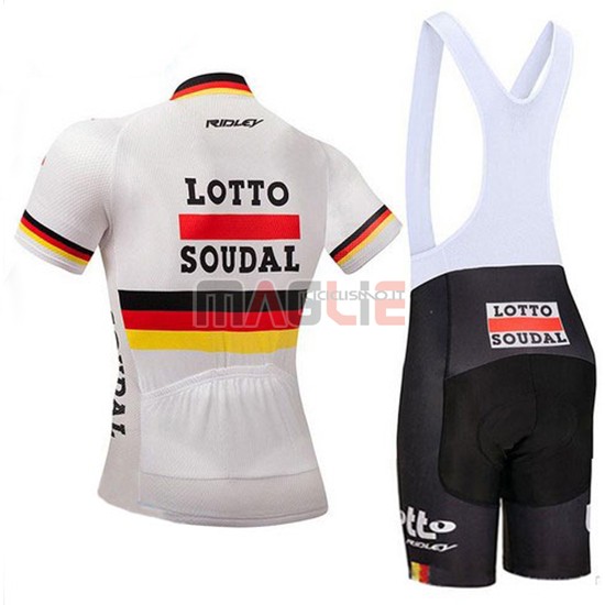 2018 Maglia Lotto Soudal Manica Corta Campione Germania - Clicca l'immagine per chiudere